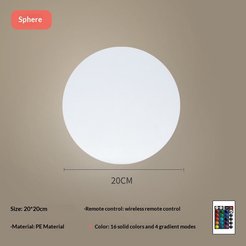 Fashion Outdoor Luminous Ball Light Solar Energy