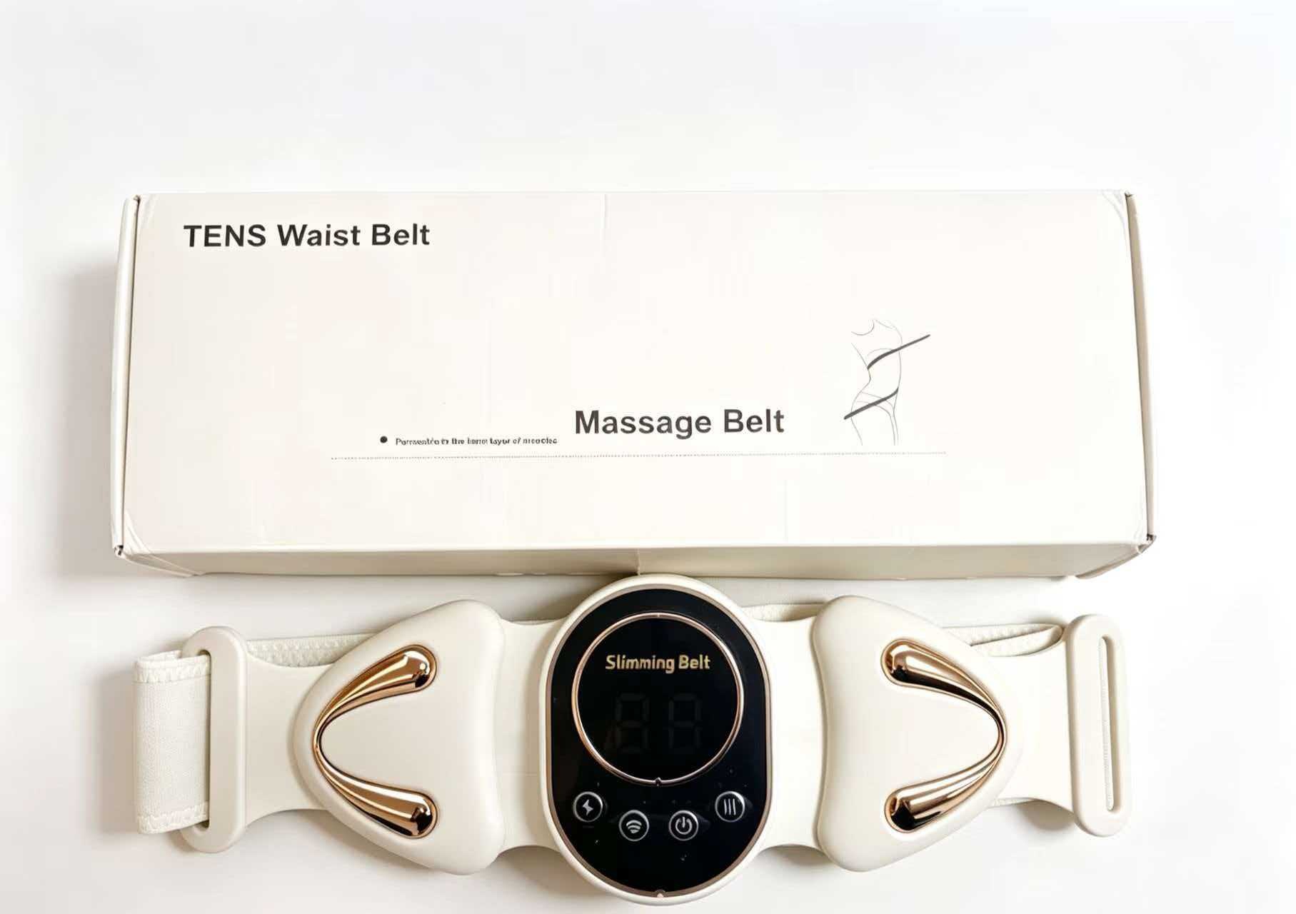 Smart Electrically Heated Vibrating Massage Waist Belt