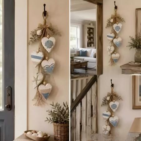 Creative Portable Hanging Heart-Shaped Wall Decoration