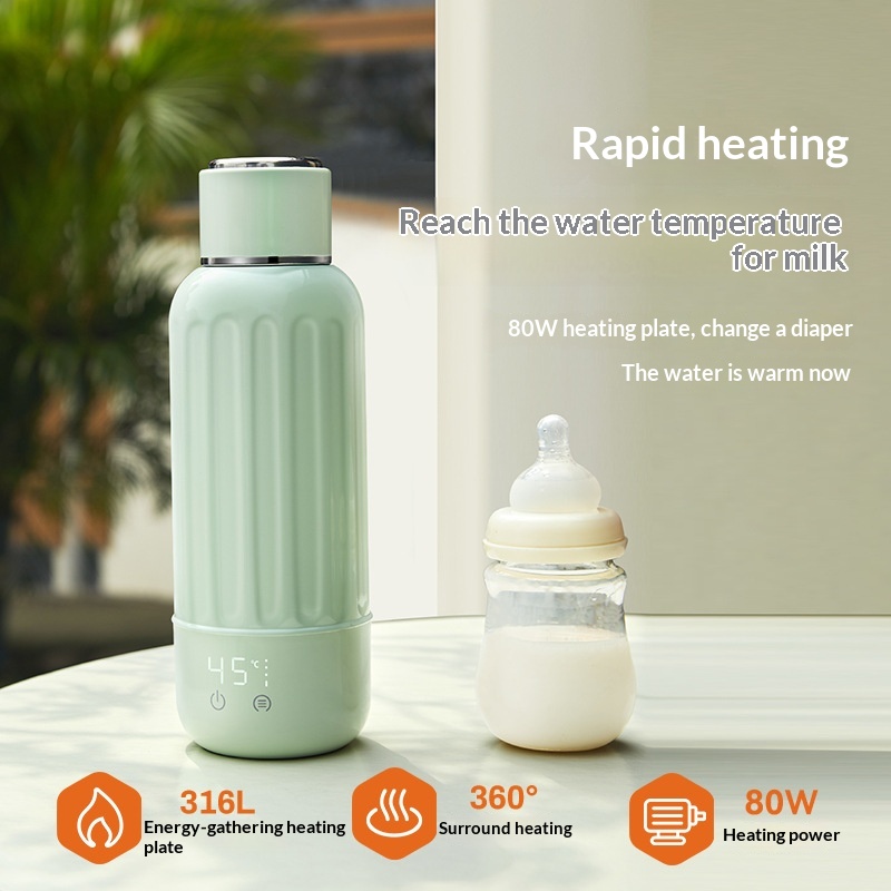 Charging-type Stainless Steel Electric Heating Water Cup