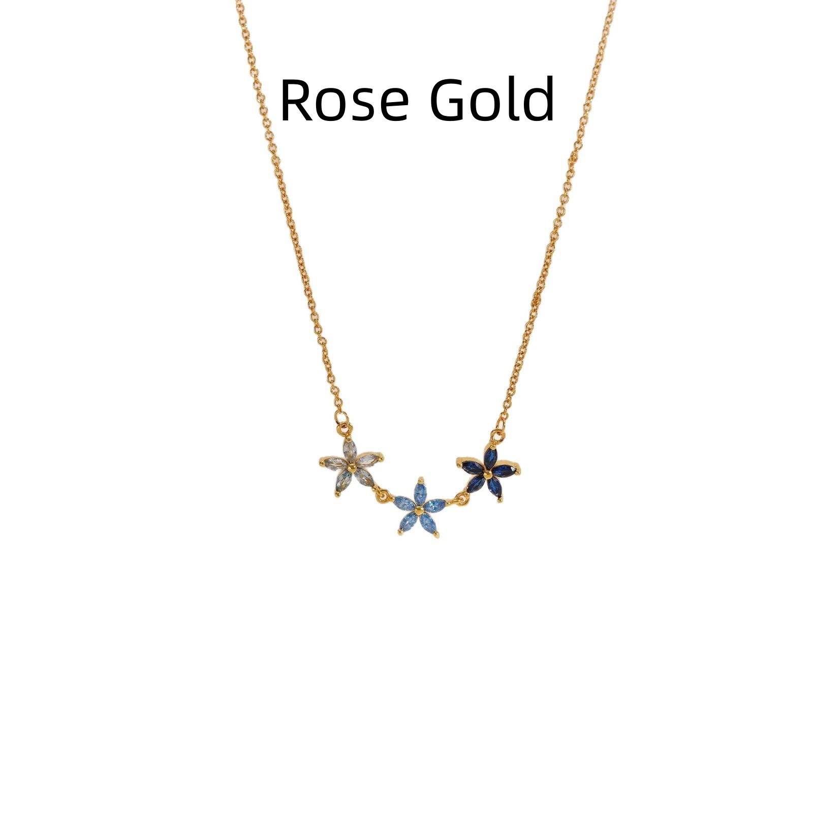 Stainless Steel Clavicle Chain Necklace, picture 4 of 4