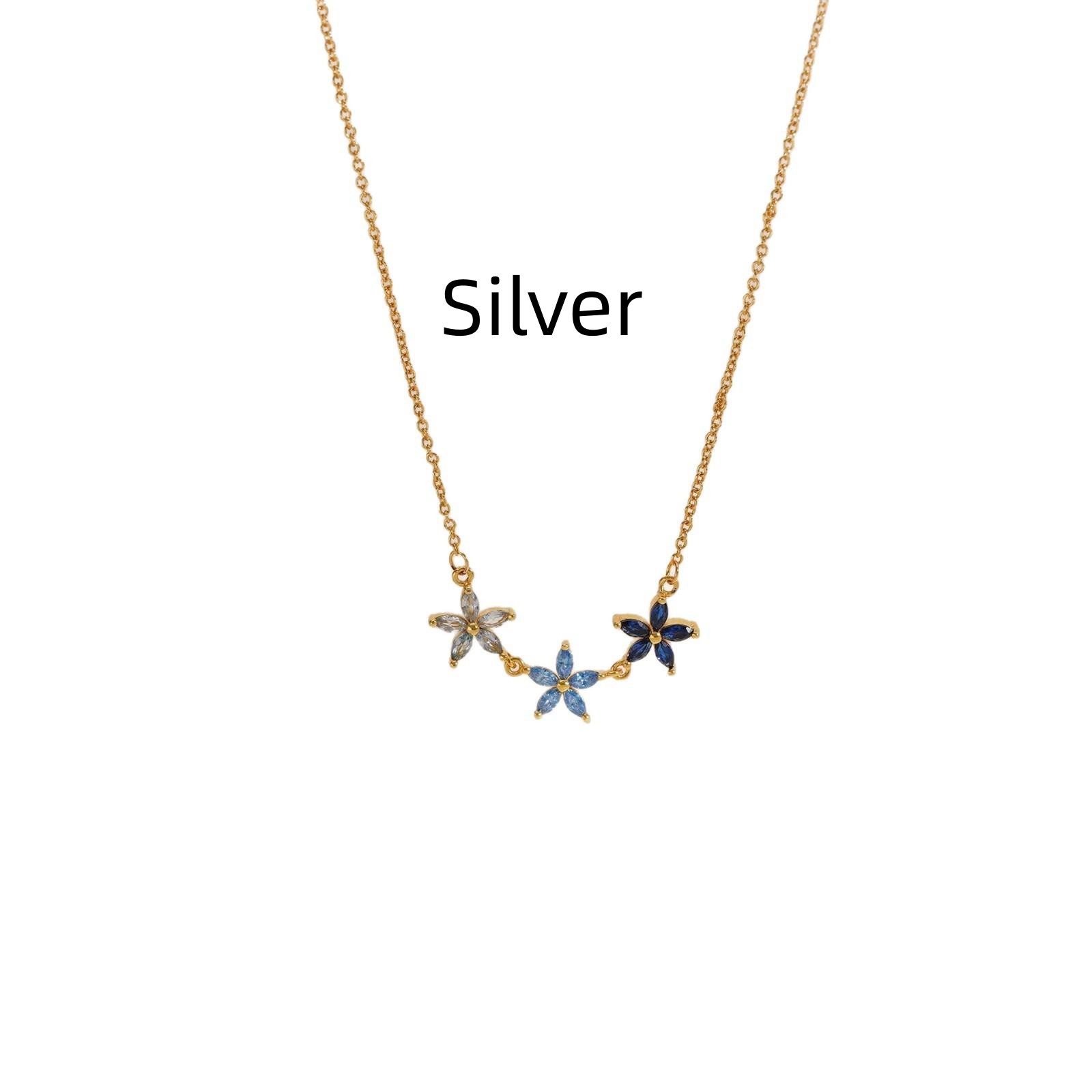 Stainless Steel Clavicle Chain Necklace, picture 3 of 4