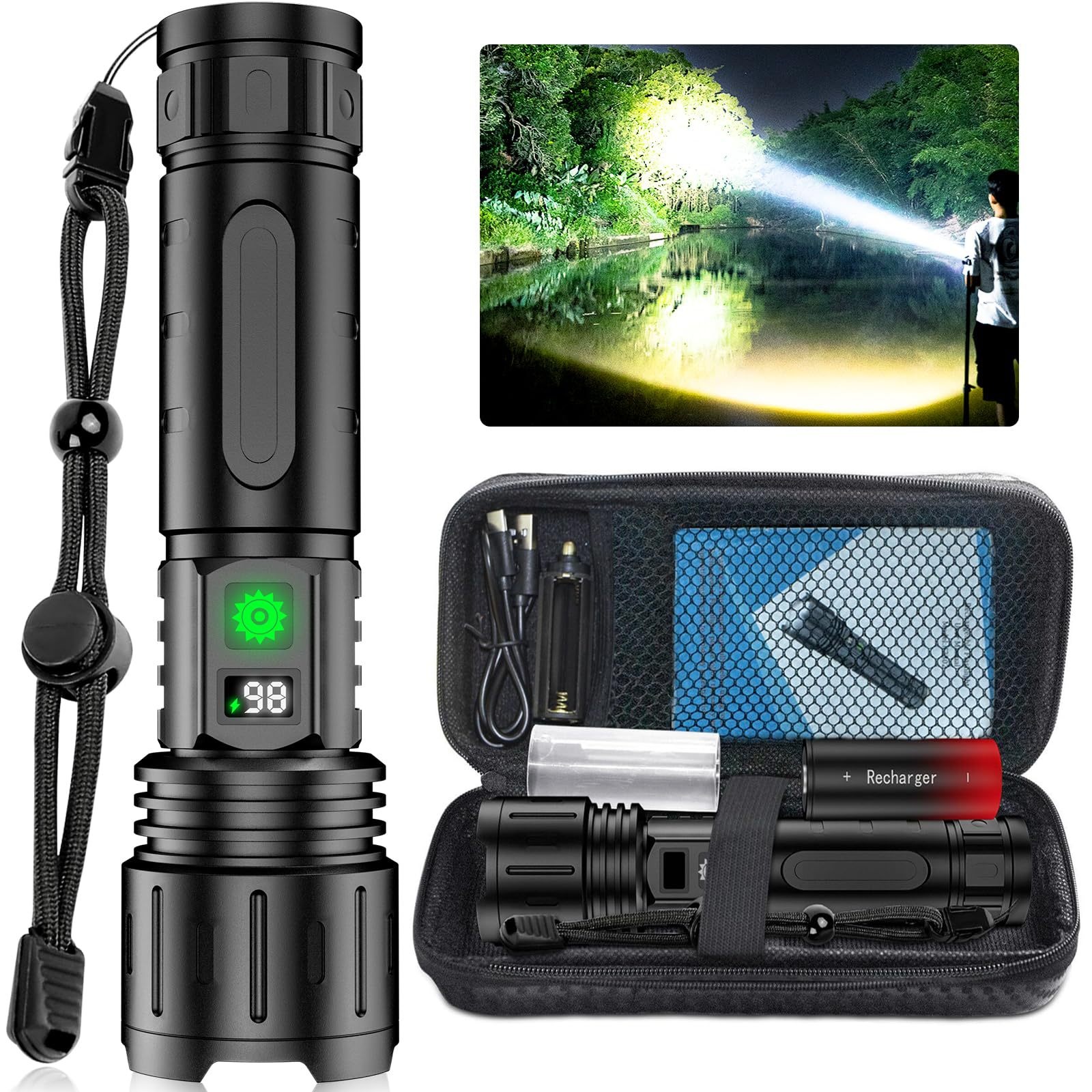 Aluminum Alloy Flashlight, picture 3 of 3