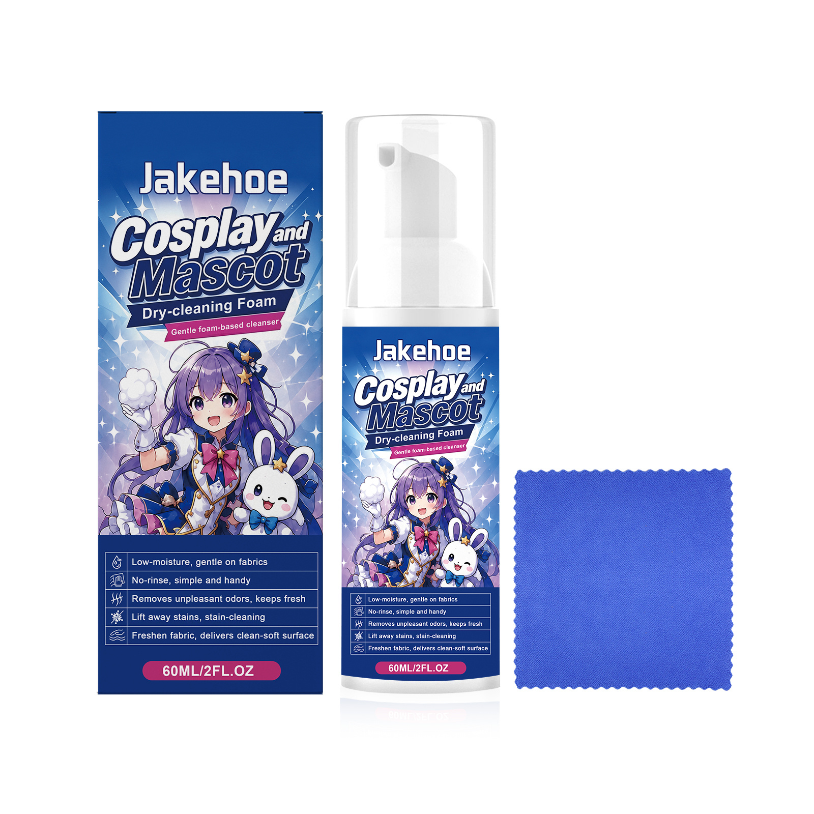 Portable Cloth Cleaning Foam