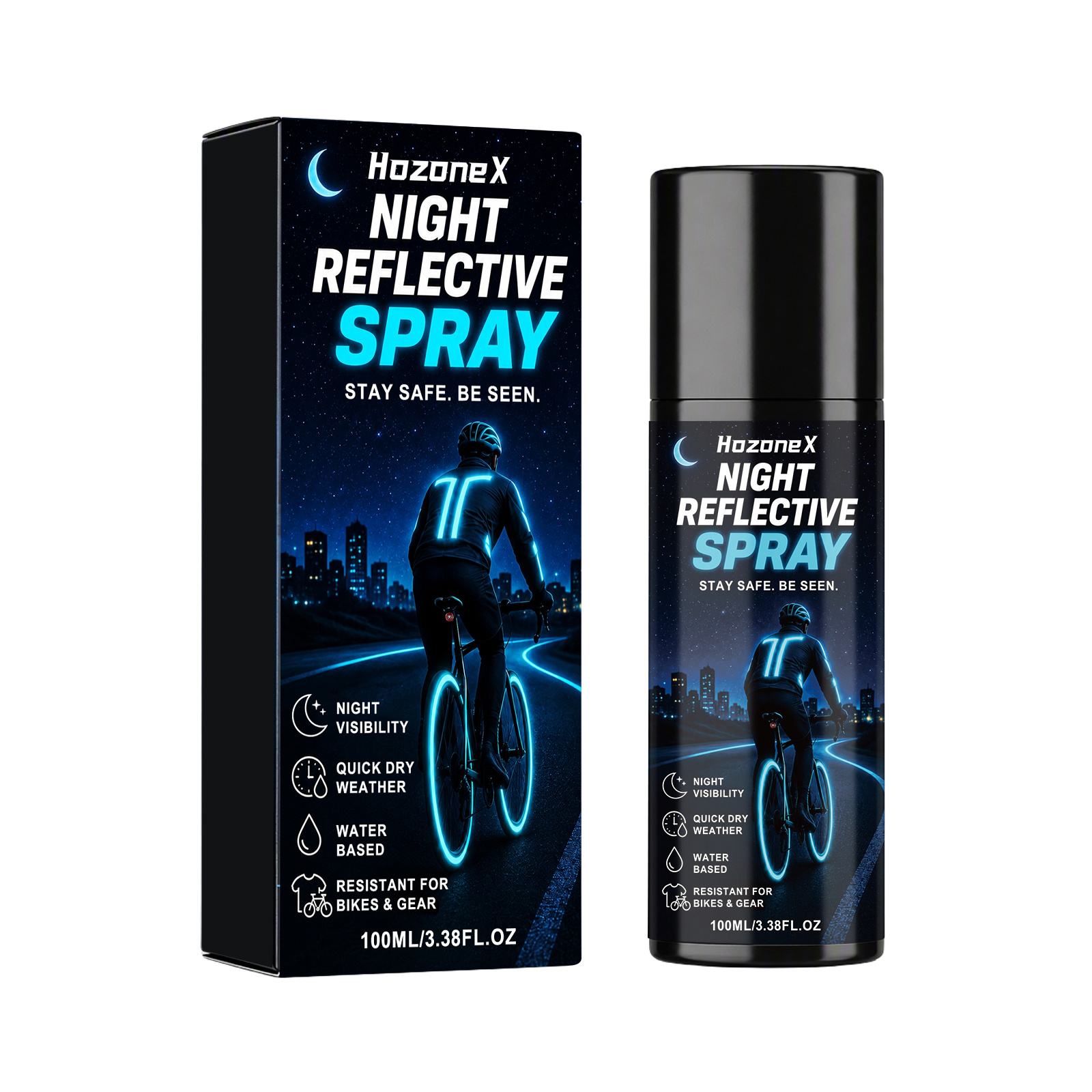 Night Reflective Spray