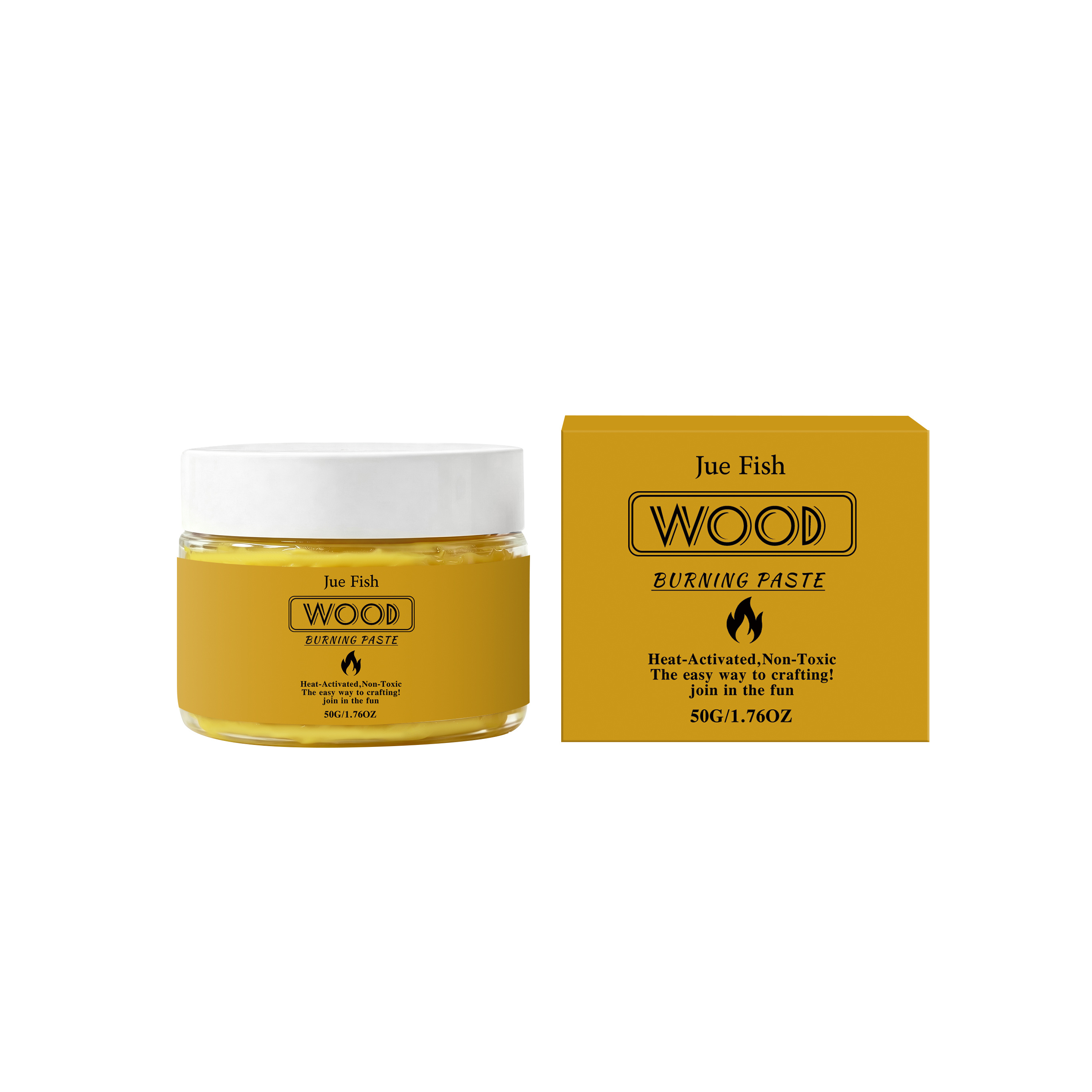 Wood Burning Paste