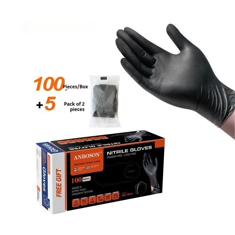 Wear-resistant Oil-proof Household Nitrile Gloves
