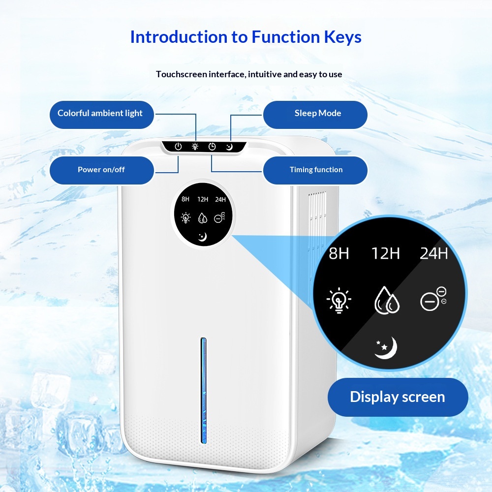 Household Silent Bedroom Tank Dehumidifier