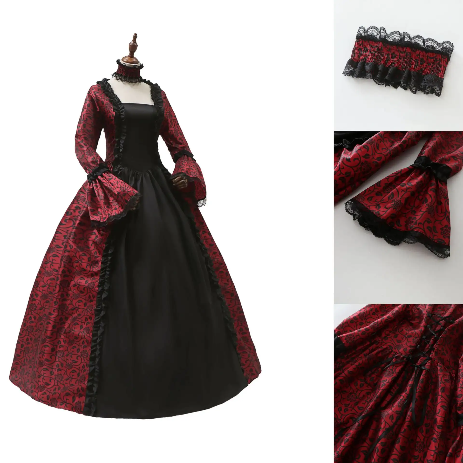 Victorian Gothic Ball Gown