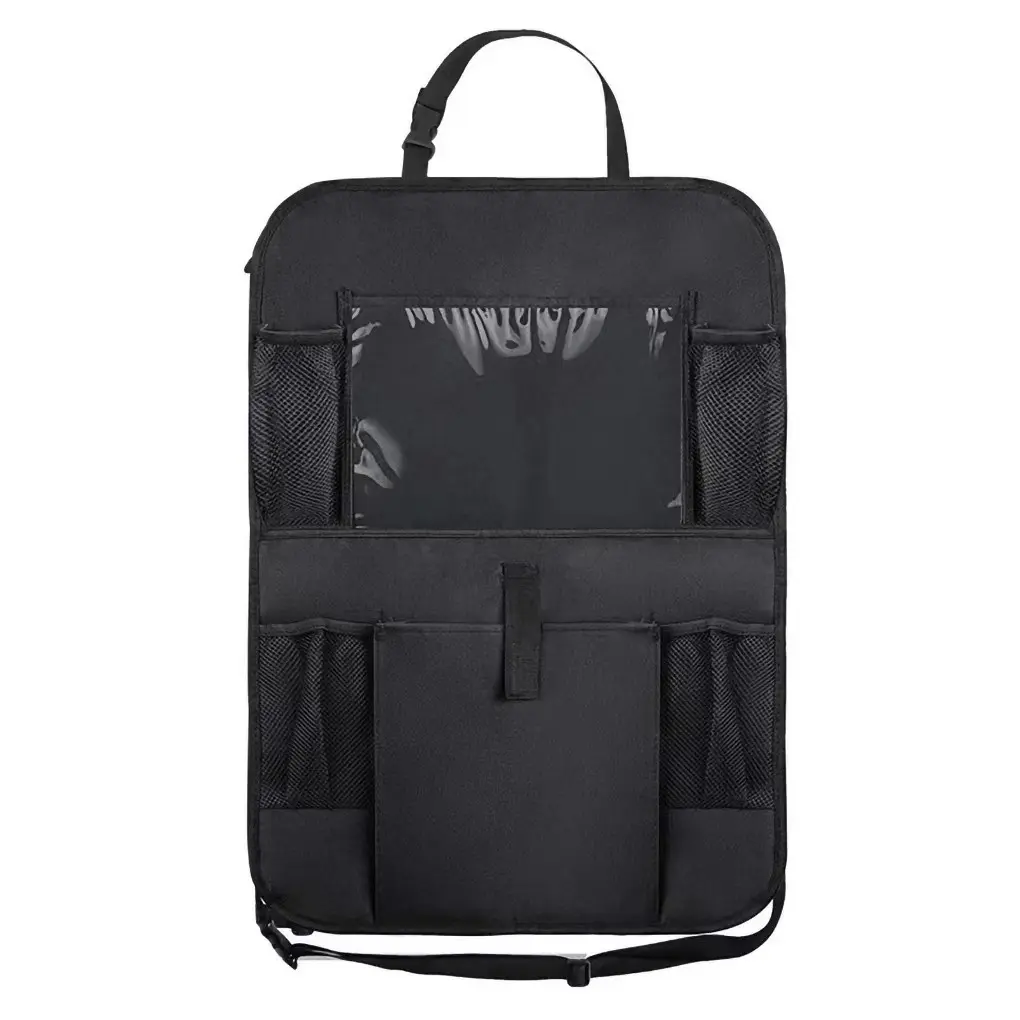 Organizer Multi-Pocket Universal Car Organizer Protector Hanging Storage Bag Car Auto Phone Pocket Car Back Seat Pouch For Kids