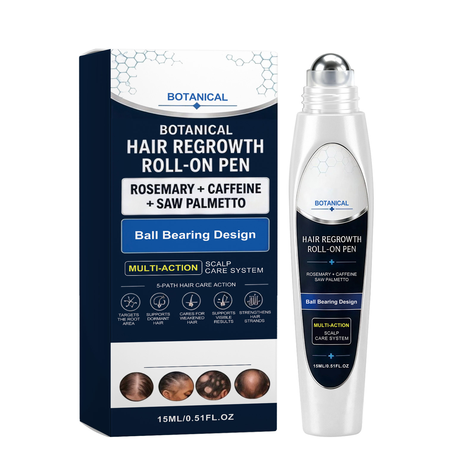 Herbal Hair Care Ball Pen