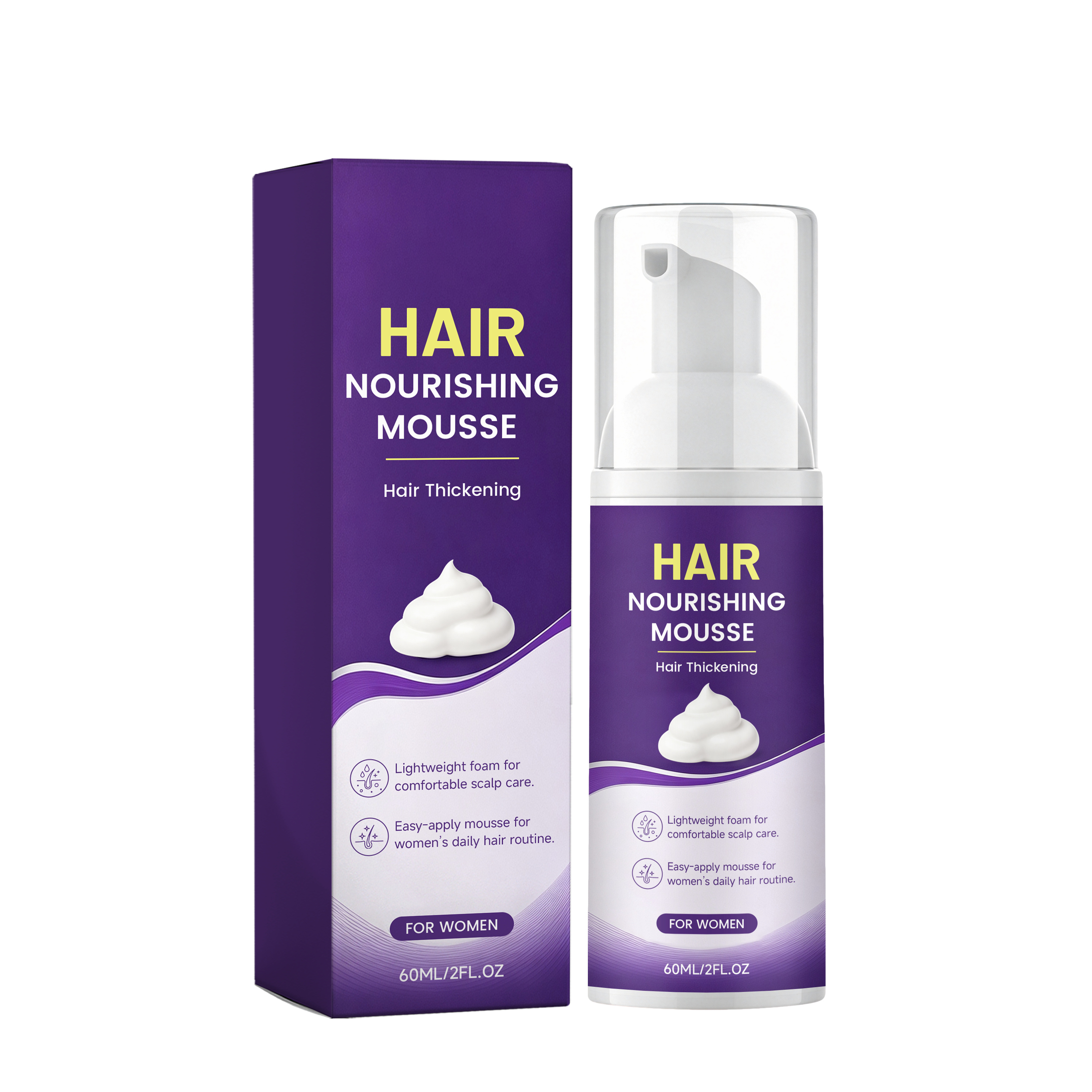 Hair Nourishing Foam Mu Si