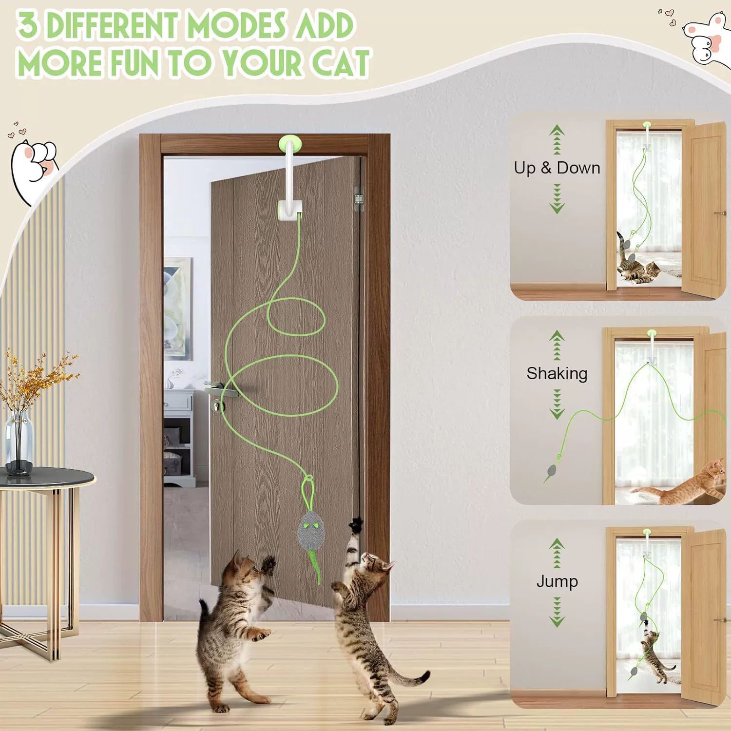 Juguete para gatos con forma de pájaro que emite sonidos
