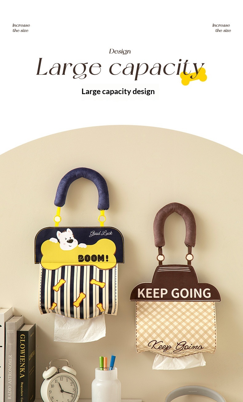 Cartoon Waterproof Wall-Mounted Tissue Holder - Hanging Box For Face Towels Toilet Paper Napkins Bathroom Storage 9bf3fcf1 8602 436b Ba18 19bf93ae3bbe Trans