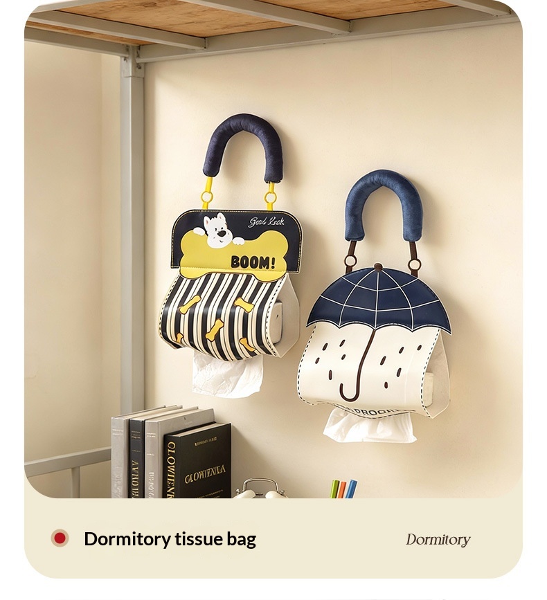Cartoon Waterproof Wall-Mounted Tissue Holder - Hanging Box For Face Towels Toilet Paper Napkins Bathroom Storage Ed738cf4 0aa6 497a 87df Cc93f79b3a50 Trans