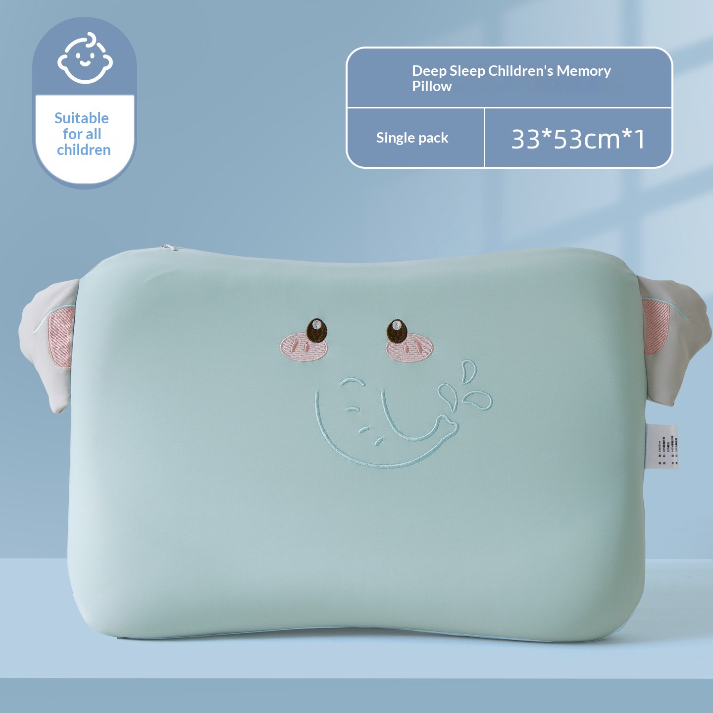 Children's Memory Foam Spine-Protecting Special Parent-Child Pillow