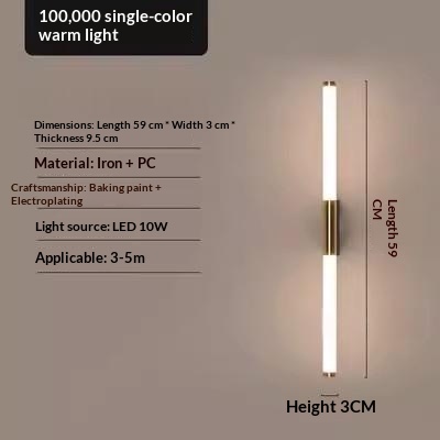 Nordic Minimalist Bedside Lamp, picture 2 of 3