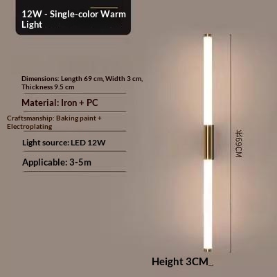 Nordic Minimalist Bedside Lamp, picture 3 of 3