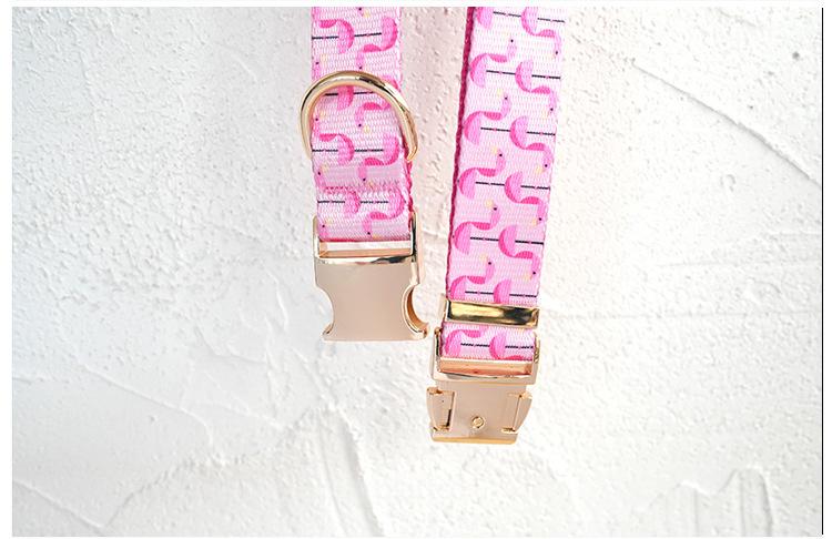 Self-designed Soft And Comfortable Pet Dog Collar Leash Set detail photo 3
