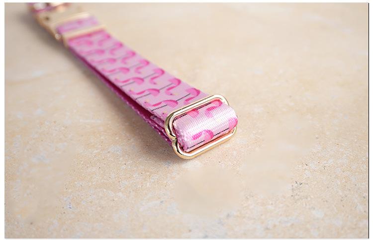 Self-designed Soft And Comfortable Pet Dog Collar Leash Set detail photo 1