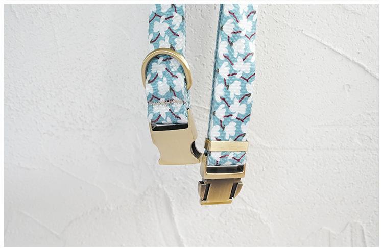 Soft And Comfortable Pet Dog Collar Leash Set detail photo 8