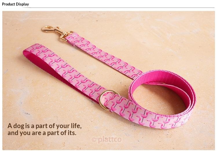 Self-designed Soft And Comfortable Pet Dog Collar Leash Set detail photo 6