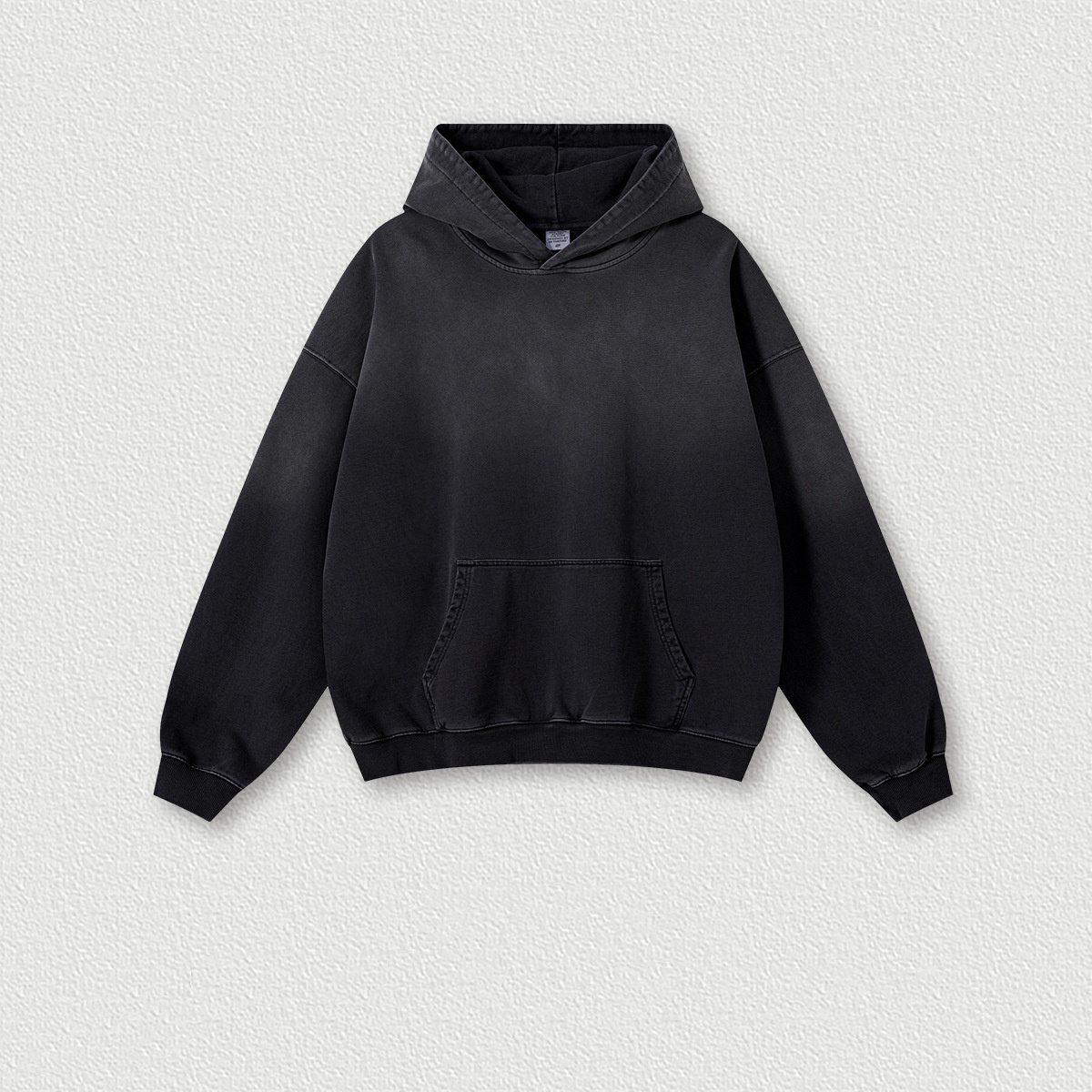 Retro Washed Hooded Sweatshirt