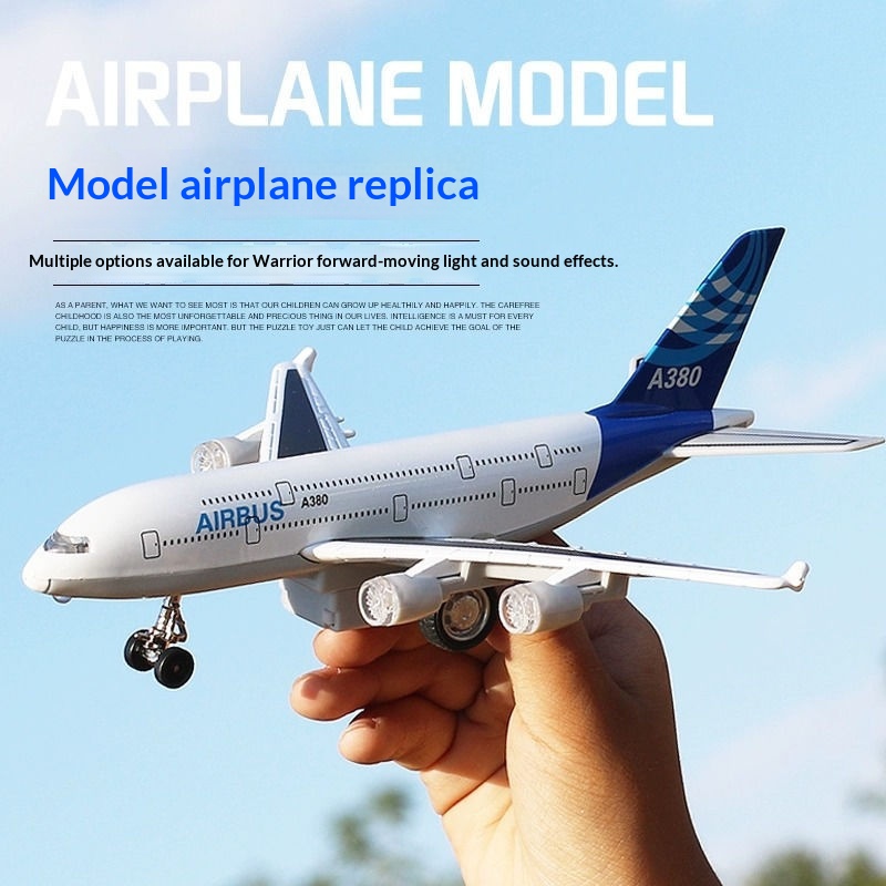 Alloy Airplane Airline Passenger Plane Model Childrens Toy