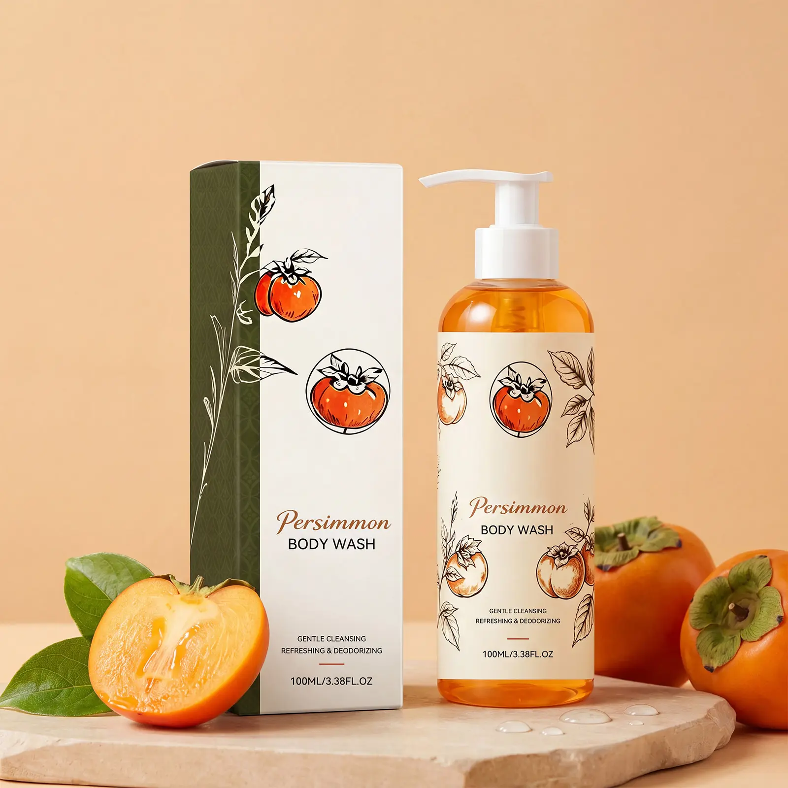 Persimmon Refreshing Shower Gel