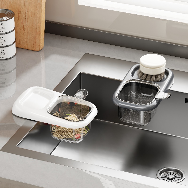 Kitchen Sink Drain Basket, Filter Basket Draining Rack