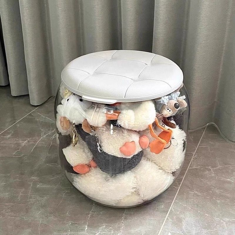 Toy Storage Box For Stuffed Dolls And Figurines
