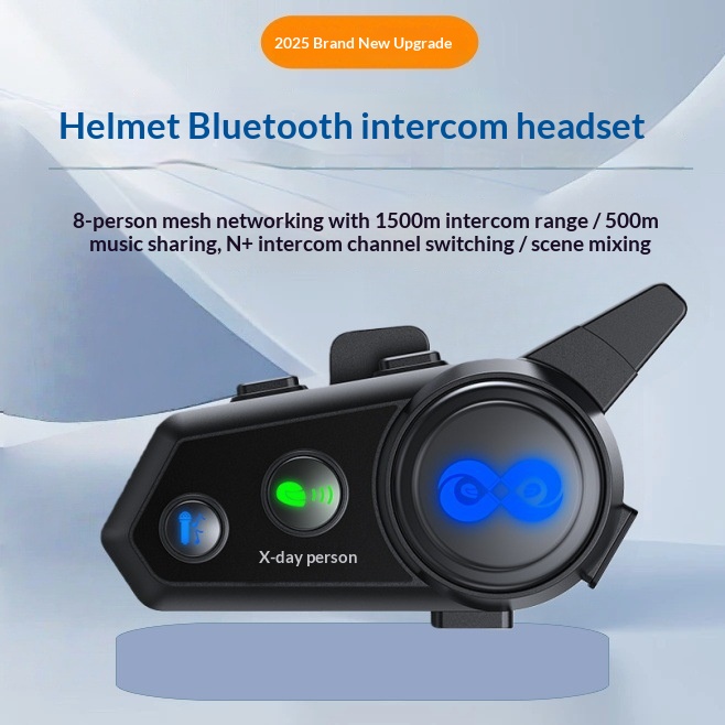 Multi-person Intercom Helmet Bluetooth Headset