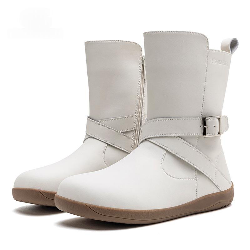 Retro Casual Mid-calf Boots Women