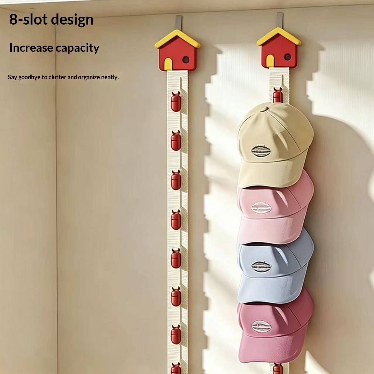 Hat Clip Coat And Hat Hook Entryway Storage Hook