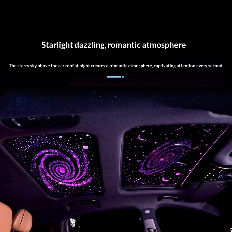 Car Sunroof Starry-sky Film Ambient Lighting