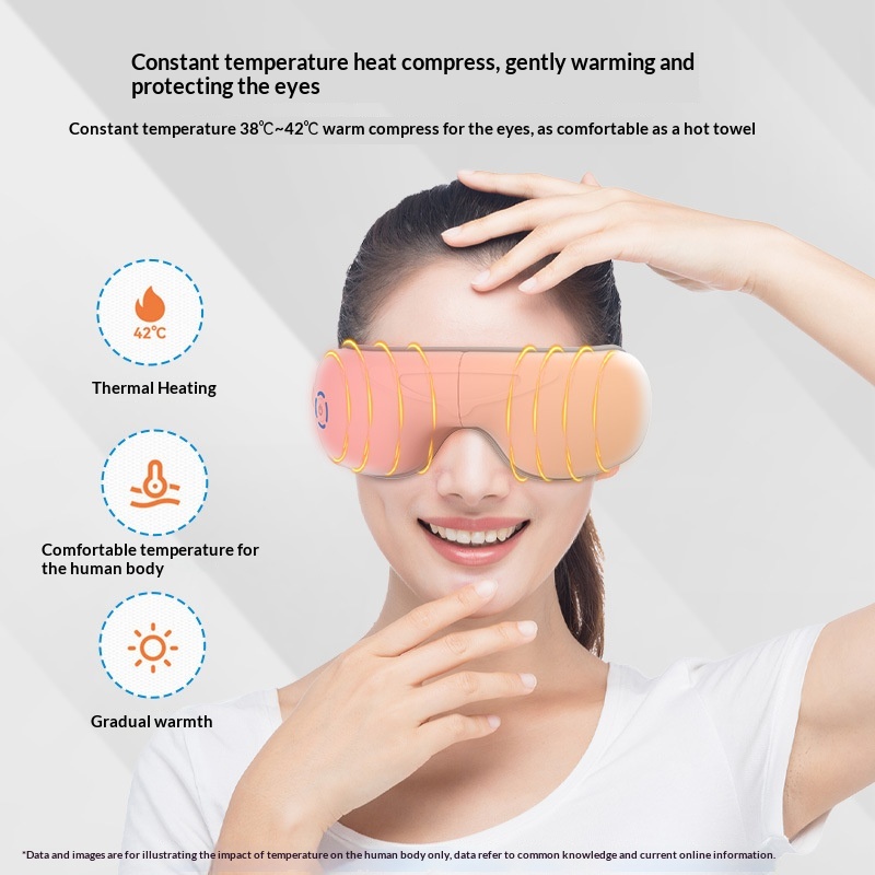 Smart Eye Massager With Music Warm Compress And Vibration image 2