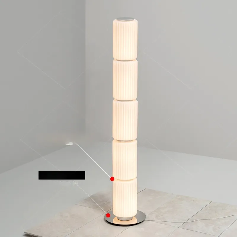 Nordic-style Minimalist Postmodern Rectangular Bedside Lamp