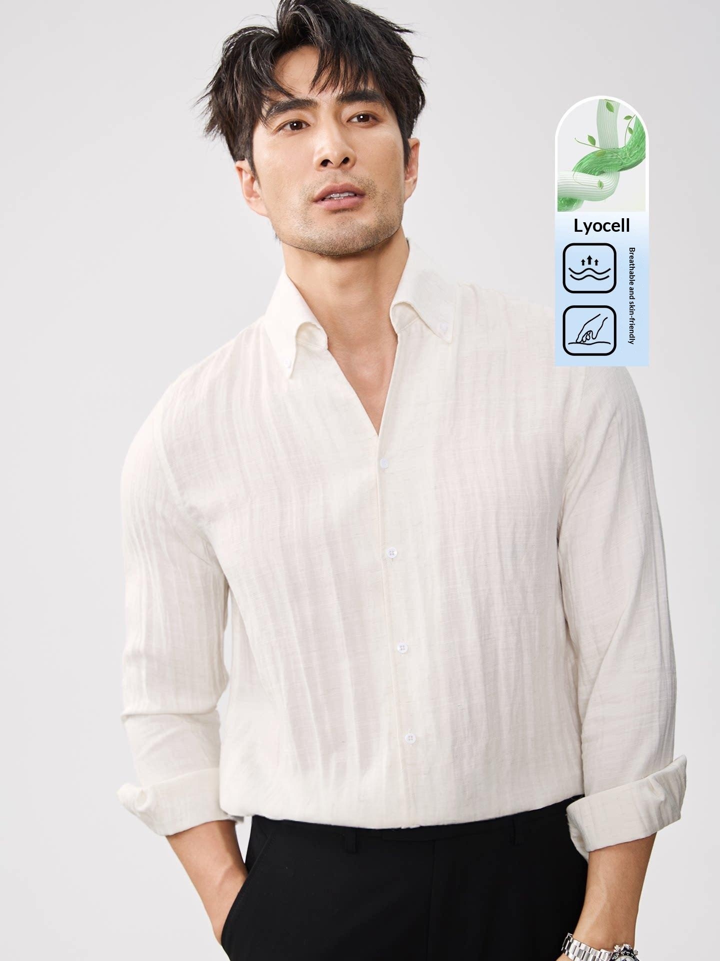 V-Neck Long Sleeve Shirt, picture 5 of 5