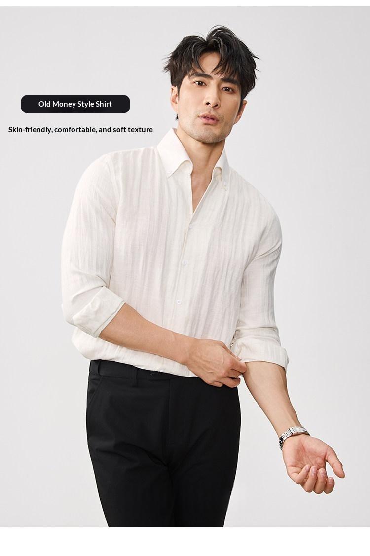 V-Neck Long Sleeve Shirt, picture 3 of 5