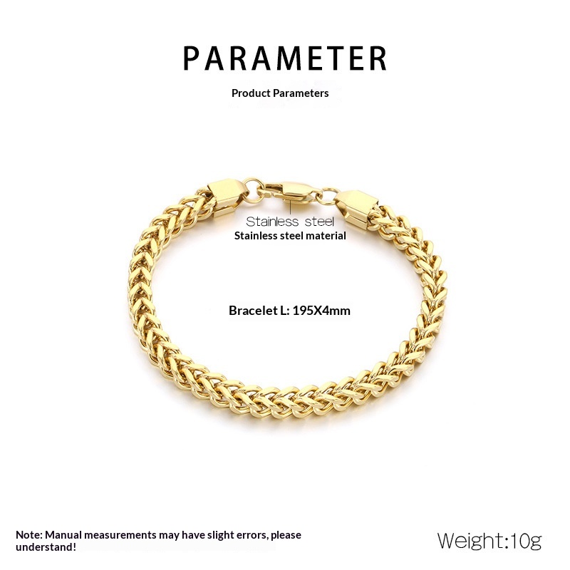 Men's Keel Chain Bracelet overview