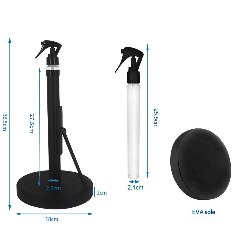 Portarrollos con Dispensador de Spray 2 en 1