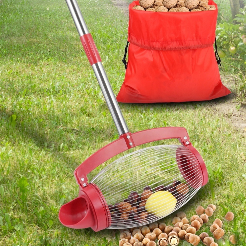 Side-tilting Nut Collector Chestnut Golf Ball Garden Tool