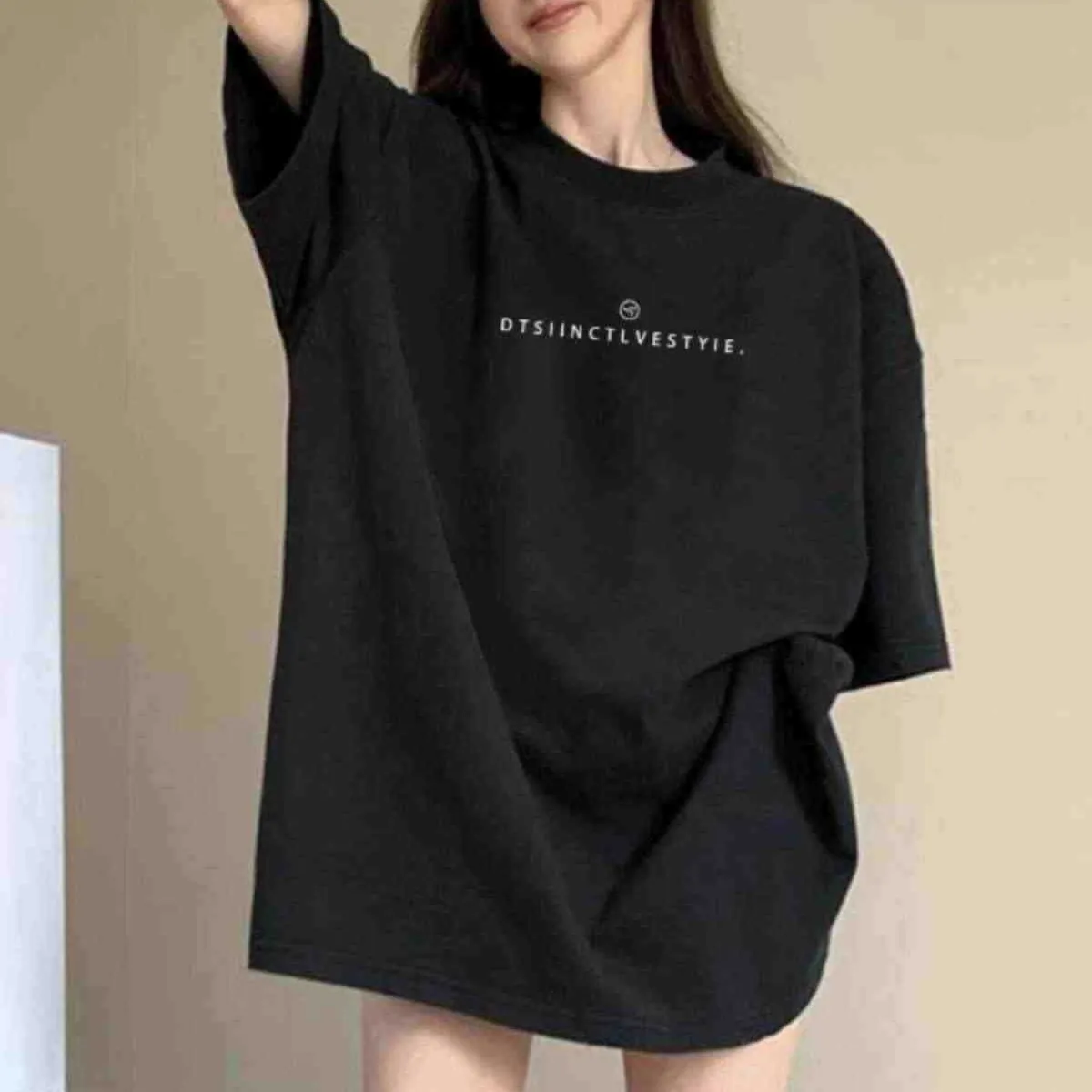 American-style Short-sleeve Pure Cotton T-shirt