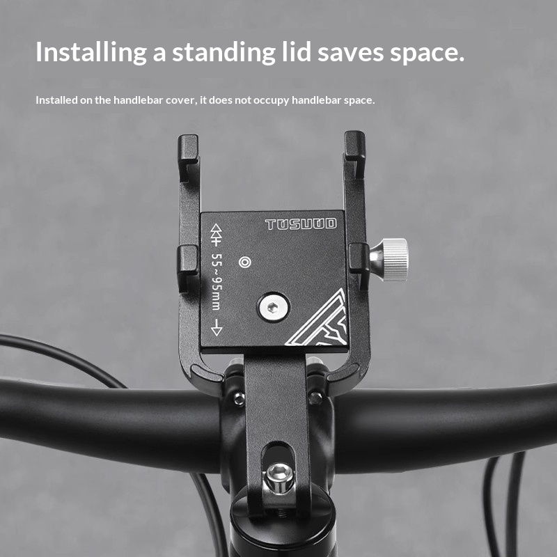 Personalized Aluminum Alloy Bicycle Phone Mount