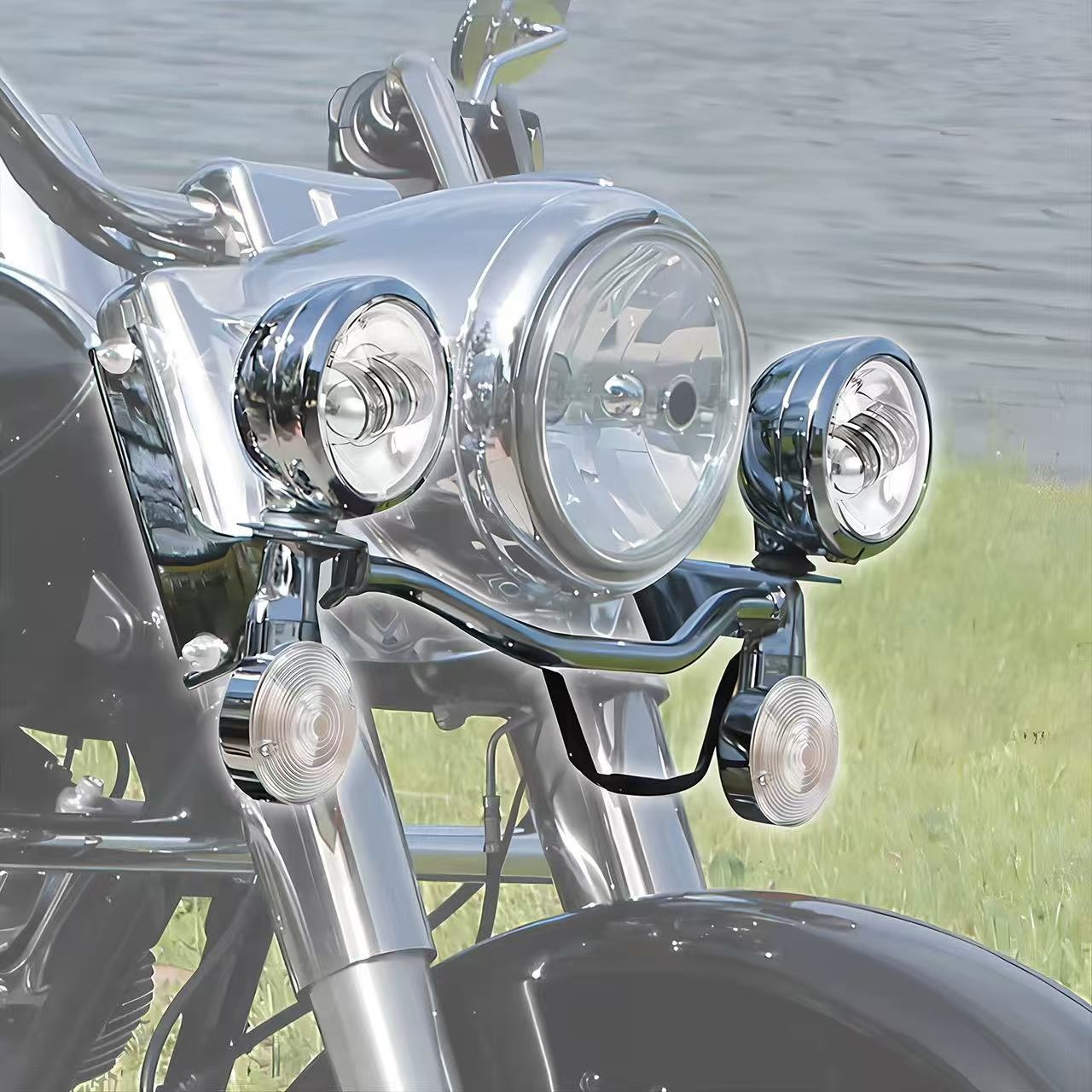 Modified LED Daytime Running Light And Turn Signal Strip