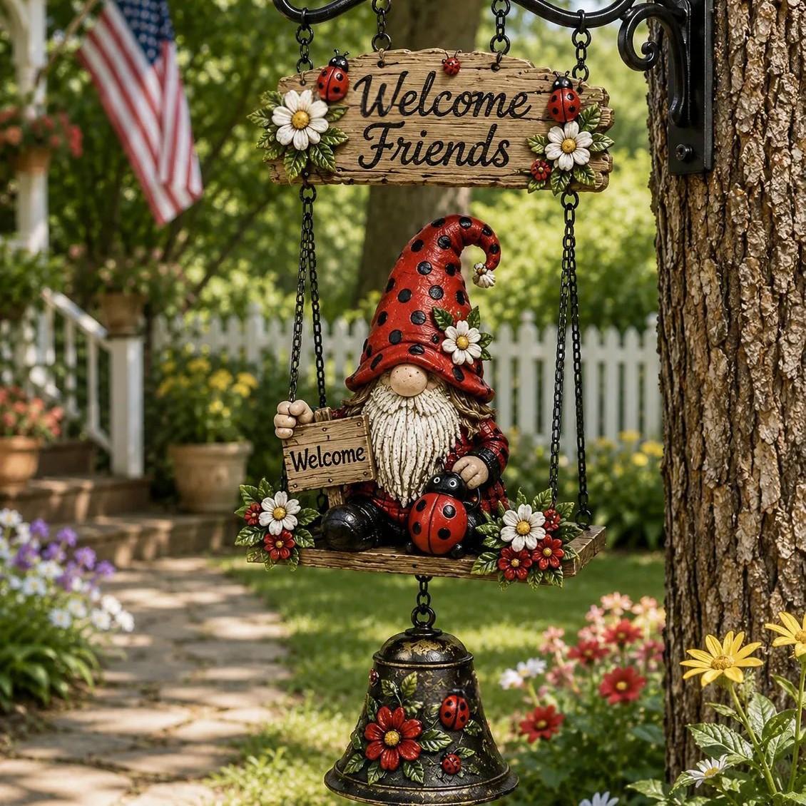 HOME Letter Welcome Sign Courtyard Outdoor Garden Decoration