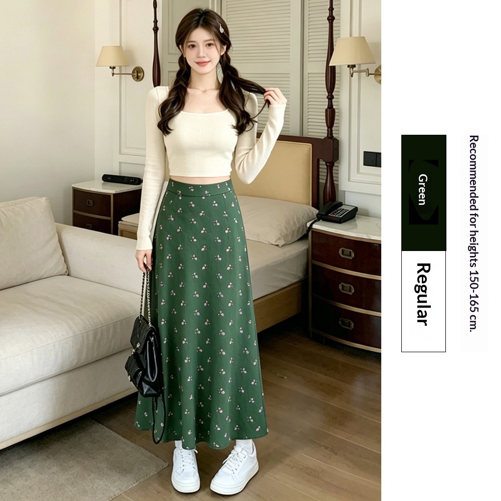 Womens Lace-Up Printed A-Line Silk Dress