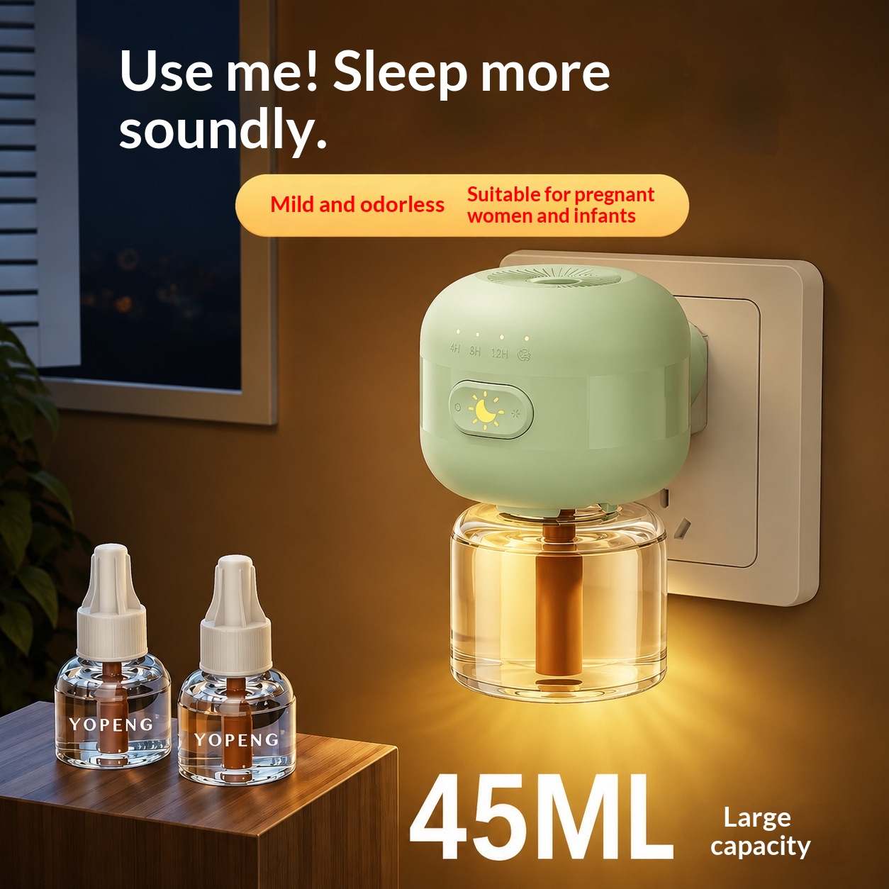 Electric Mosquito Liquid Odorless Indoor