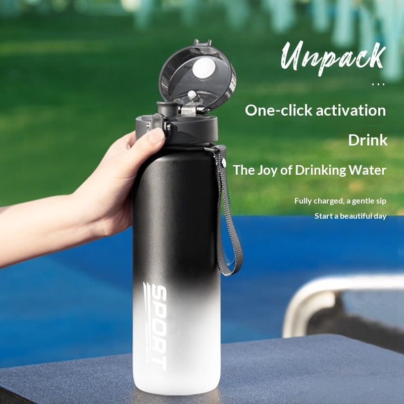 Summer New Large-capacity Sports Water Bottle For Men