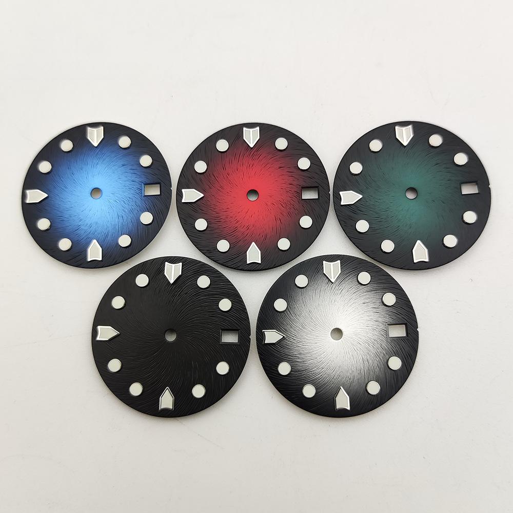 285mm Gradient-Textured Luminous Watch Dial Accessory